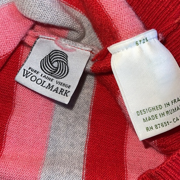 Lacoste pure laine wool sweater. Size 36 - Picture 4 of 6